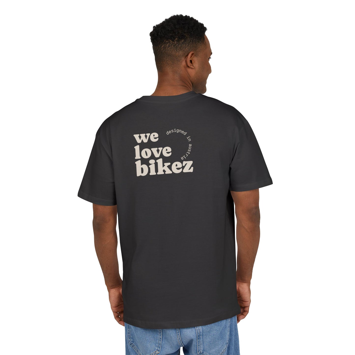 We Love Bikez Unisex Oversized Heavy Tee