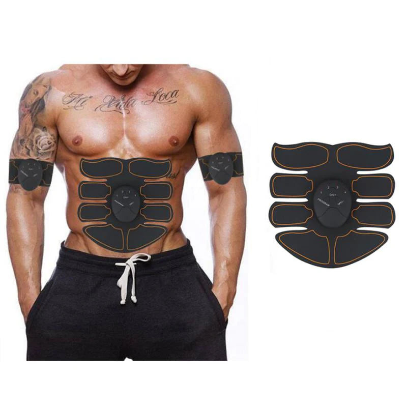 Revitalize Your Workout with the EMS Abdominal Muscle Toning Trainer - The Ultimate ABS Stimulator for Perfect Fitness Anywhere!