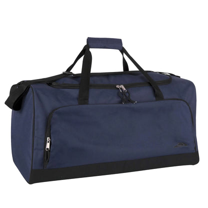 Adventure Awaits: 55L Navy Blue Lightweight Duffle Bag - Perfect for Travel, Gym, and Sports Gear!