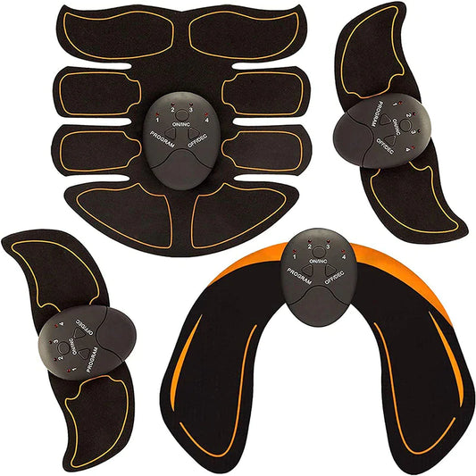 Revitalize Your Workout with the EMS Abdominal Muscle Toning Trainer - The Ultimate ABS Stimulator for Perfect Fitness Anywhere!